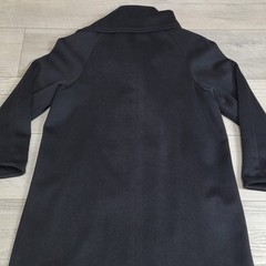 VTG A. Sachs Perlette Wool Overcoat Womens Shawl Collar L/XL Wool Black 80-90’s