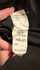 Vintage 90s Y2K Moschino Cheap And Chic Black Graph Data Dress Designer