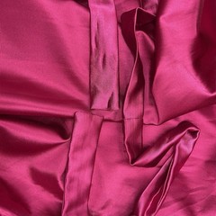Vtg 1960’s Fuchsia Pink DiCarlo California Hollywood Glam Lingerie Robe 56″ Long