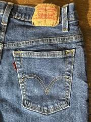 VTG True Y2K 2002 Levis 510 Low Rise Slim Fit Stretch Jeans Womens’ 2S Brazil