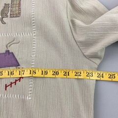 Vintage Teddi Jacket Women’s Medium Full Zip Kitty Cat Knitting Home Lady Meow