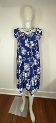 VTG Muumuu Petite XS By Ti’a Made In Hawaii Dress Tagged SZ 6 (Runs Small