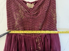 ORIGINAL Vintage Barbara Barbara California Strapless Palazzo Size XS/S 70s/80’s