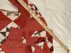 Vintage 1970s You Babes Patchwork Quilt Print Western Snap Shirt Women’s S