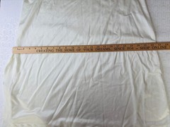 VTG OFF WHITE GLAMOROUS BOMBSHELL ANTRON NYLON FULL SLIP*LADIES PLUS SIZE 20W