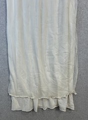 VTG Carol Brent Bridal White Lace Chiffon Peignoir Robe Nightgown Negligee Set
