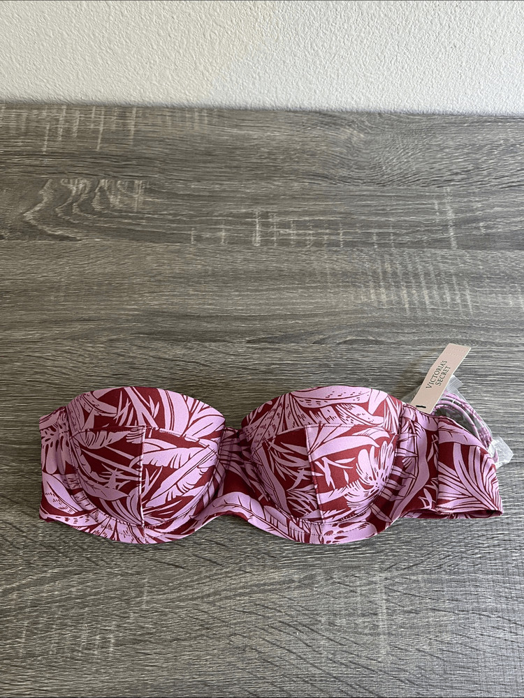 VICTORIA’S SECRET SWIM VS Archives Essential Push-Up Bikini Top 34A