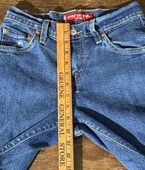 VTG True Y2K 2002 Levis 510 Low Rise Slim Fit Stretch Jeans Womens’ 2S Brazil