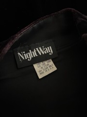Vintage 1990’s Avant Garde Black Velvet Bolero Jacket With Jewel Gold Accents S