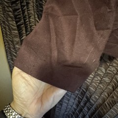 Norton McNaughton Hudson Blazer Women’s 10 Brown Faux Pockets Button Up Vtg 90s