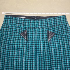 Vintage ELGEZ Wool Skirt Made in France | Size 40