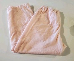 Vintage Vanity Fair Womens Pink Polyester Nylon 2 Pc Pajama Set Large
