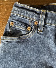VTG True Y2K 2002 Levis 510 Low Rise Slim Fit Stretch Jeans Womens’ 2S Brazil
