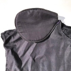 Stenay Cocktail Dress Women 6 Black Silk Beaded Vintage 1980s Evening Party Glam