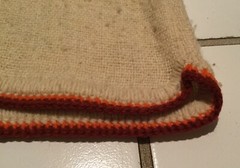 Vintage Hand Knit 100% Wool Chunky Knit Sweater Size S-M Peasant Style Handwoven