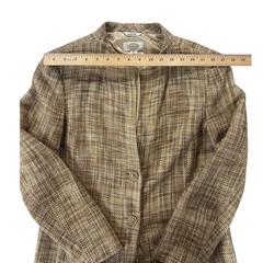 Talbots Womens Tweed Sheath Dress & Suit Jacket Italian Fabric Vintage 10/12