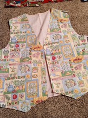 Lot Of 9 Vtg Handmade Granny Vest READ THE DESCRIPTION….