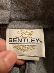 VTG 90s TR Bentley Made in USA Gray Pleated High Waist Academic School Mini 10