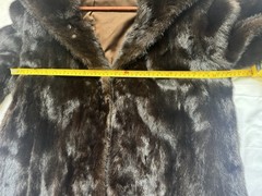 El Austriaco Vintage Brown Fur Coat Women’s Regular Size Chest 22 in from 1970