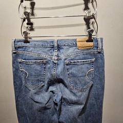 Vintage Y2K American Eagle Outfitters Favorite Low Rise Flare Jeans Size 8 Long