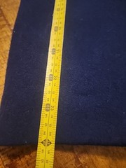 Vintage Maurice Womans M 100% Wool Dark Blue Made In Ukraine