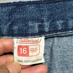 Vintage St Michael High Waisted Pleated Mom Jeans Medium Wash Made in Canada 16