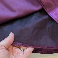 Vintage Jessica McClintock Gunne Sax Purple with Strappy Back Dress Junior SZ 9