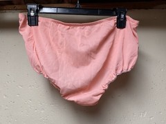 VTG Sears Roebuck Peachy Pink Nightgown Babydoll Lingerie Set Sz M 36
