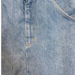 Vivaldi Vintage Denim Maxi Skirt Blue High Waisted Western Button Back Size 10