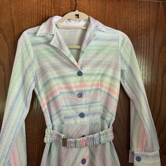 Vintage Day Dress Multi-color