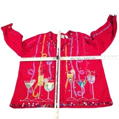 Vintage Desgin Options By Philip & Jane Gordon Cardigan Size XL Art To Wear