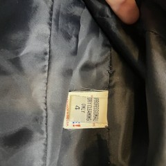 Herbert Grossman Military Style Black Jacket Blazer Women’s Vintage Made in USA
