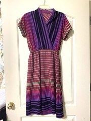Vtg 1970s 80s LOT Of 6 Secretary Dresses Small-Medium Resale Boho Made in USA