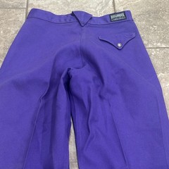 Roughrider by Circle S Vintage Purple Western Pants High Waist Size 9/10 x 34