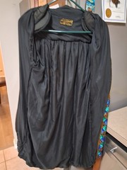 Stunning Vintage 100% Pure Silk Heavily Beaded Statement Jacket