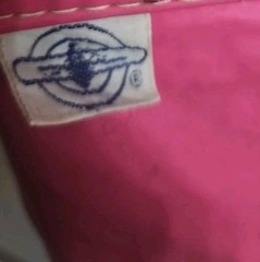 Vintage Rain Coat Size Large 70s Charles River Apparel Pink Hooded Rayon Vinyl