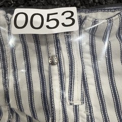 Vintage 90s Unionbay Blue White Striped Denim Shorts High Waisted Streetwear 5/6