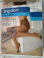 Jockey For Her Cling-alon Sears Best Vintage 4 Pc Pantyhose Lot Size Med Avg B