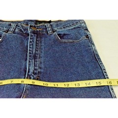 Vintage Western Riding Jeans Horsewoman Spirit 28 x 30 90s Blue Denim Stretch