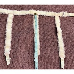 Vintage Simone Garter Belt Floral Lace ILGWU Union Made Lingerie 24-32 Waist