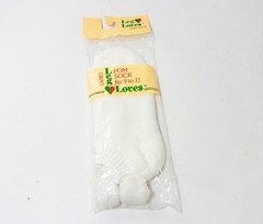 Vintage Ladies Leg Loves Pom Socks 9-11 White/White, New Old Stock, Rare, GR8