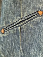 Vintage 70s Ralph Lauren Western Wear Denim Vest 1970s RRL Country Southwest USA