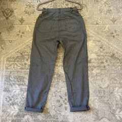 Vintage Liz Claiborne Houndstooth Pants Hipster 90s Curvy Holidays Trouser Sz 4