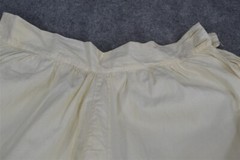 bloomers drawers pantalets cotton lace waist 24 19th c original antique