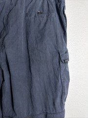 Vintage Outer Rim Convert Black Cargo Pant Women’s XXL Cotton Blend 38×26 Flaw