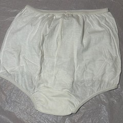 VTG Carole Lot of 3 Granny Panties Sz 7 White 100% Cotton Gusset USA Underwear