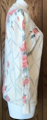 Vintage Dorothy Perkins Floral Rose Angora Sweater UK 14 T8