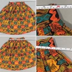 Vintage Skirt ELITE Metal Zipper 50s 1950s 26 1/2” Waist South American Print?