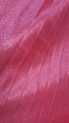 Vintage Y2k Kiki Coral Marilyn Monroe Accordion Shiny Pleated Gown – Size S/M