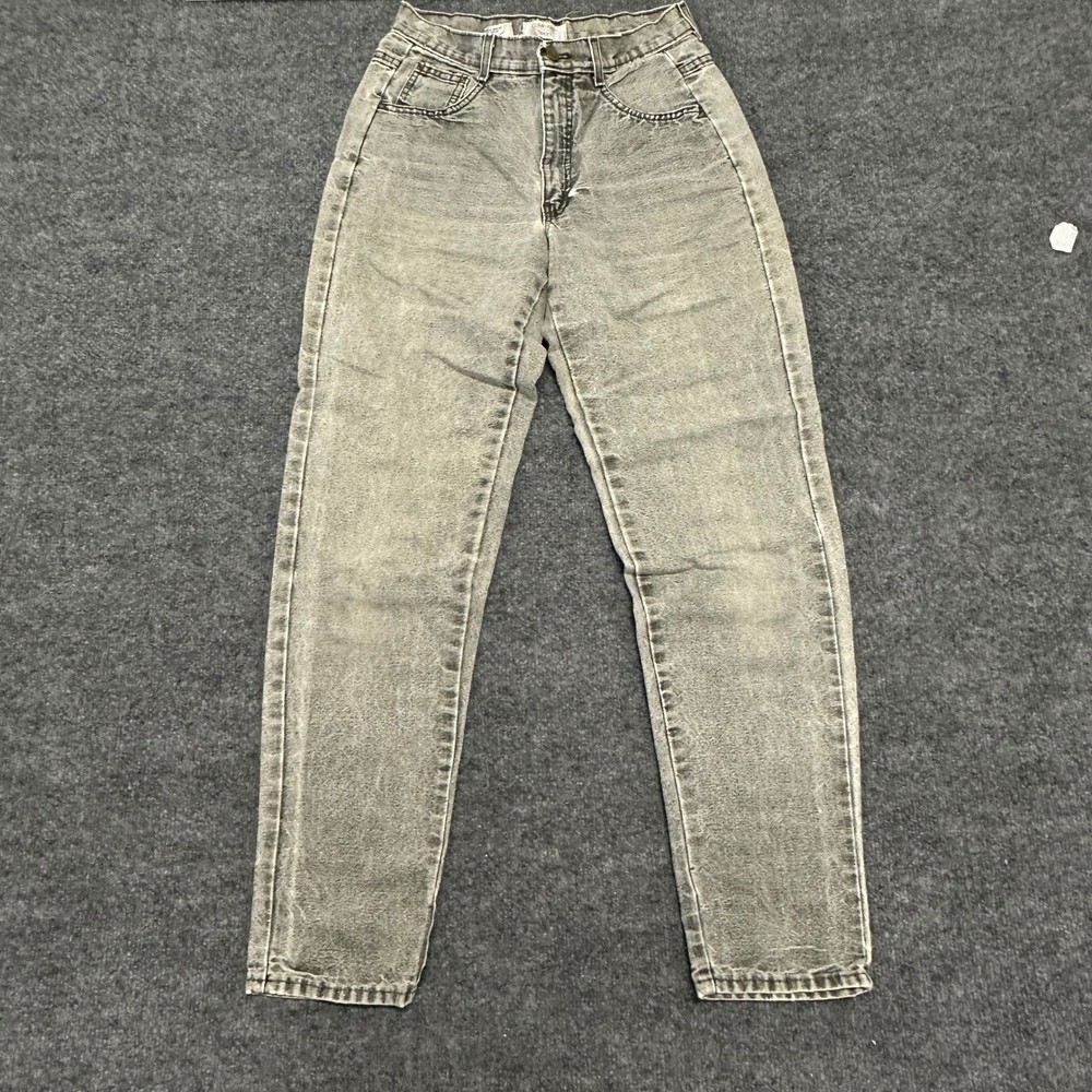 Calvin Klein Jeans Womens Size 8 Grey High Waisted Mom Tapered Vintage